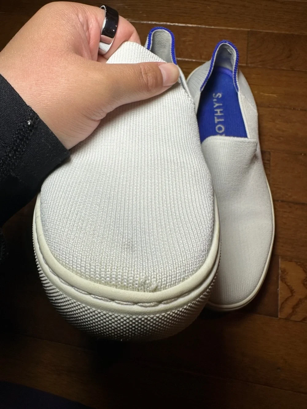 Rothy's Casual The Original Slip On Sneaker Womens Size 7.5